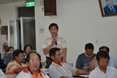 孫榮貴班長希望高雄場至那瑪夏區辦理水蜜桃技術講習暨座談