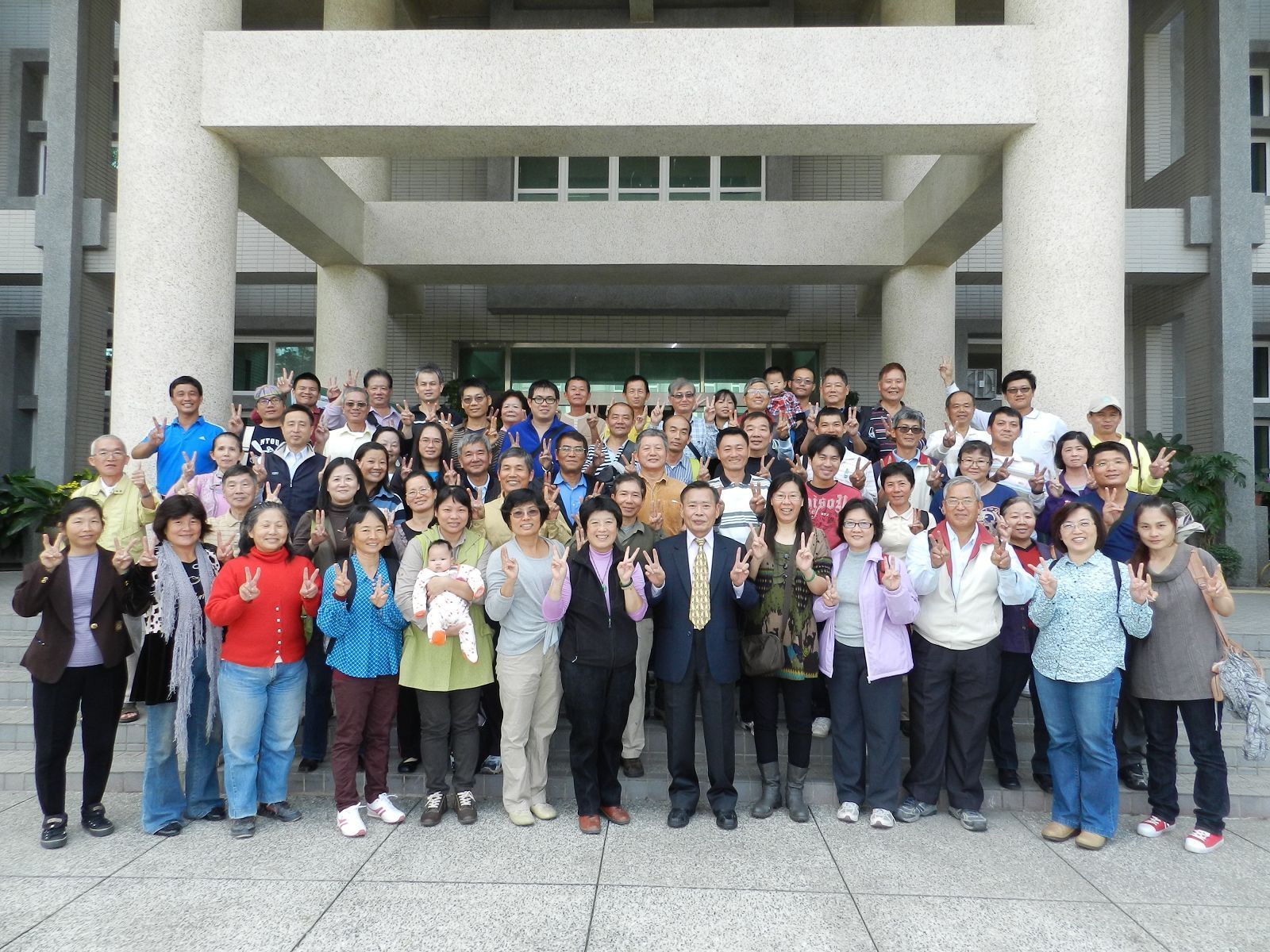 農民學院學員回娘家大合照