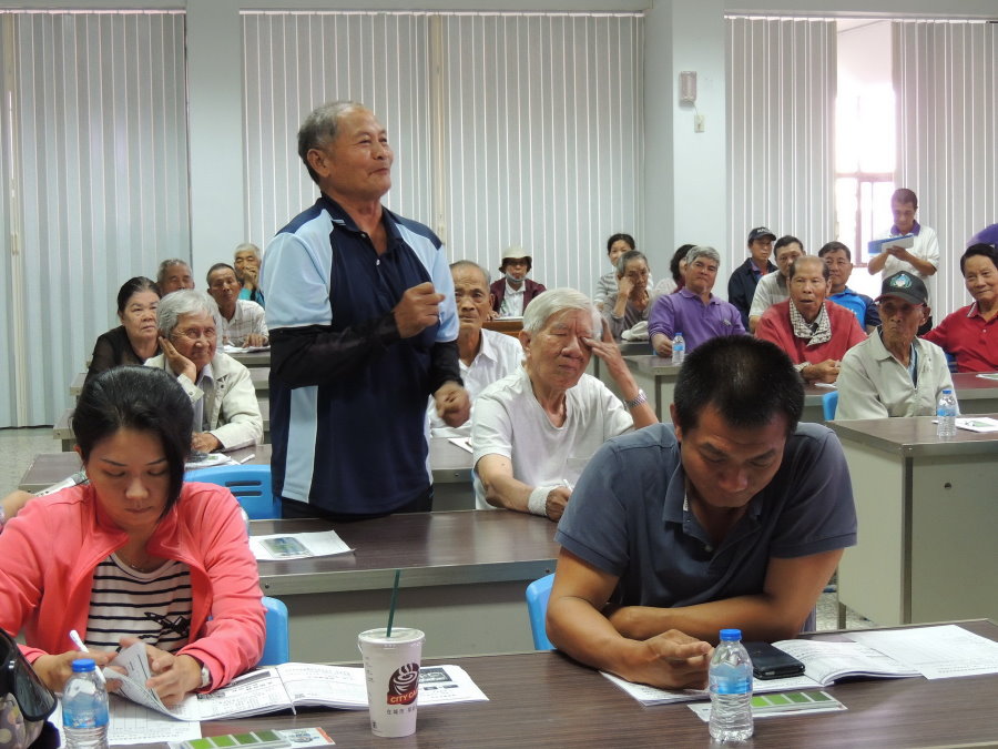 羅進登先生建議政府應加強農藥管理