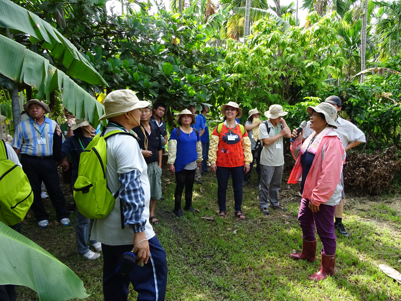 學員親赴有機農場觀摩