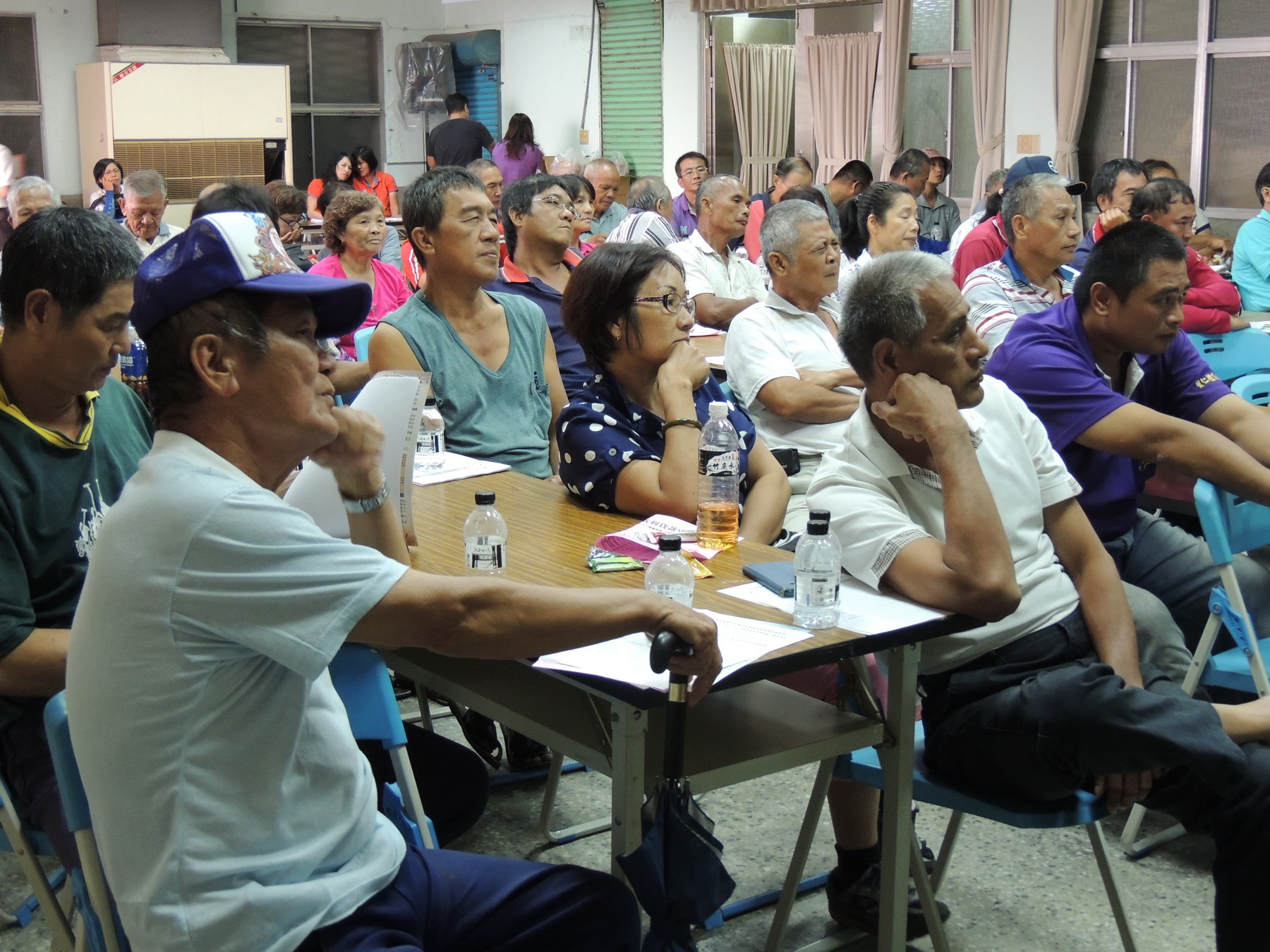 農民踴躍出席 專注了解面對