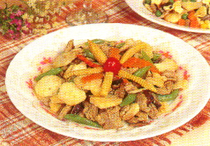 里肌鮮蔬 里肌鮮蔬